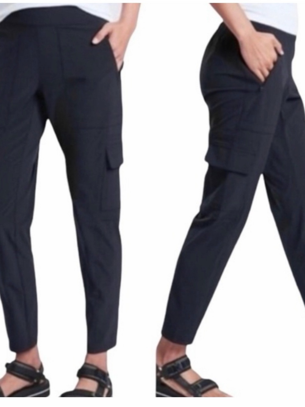 Athleta Chelsea cargo pants slim ankle
